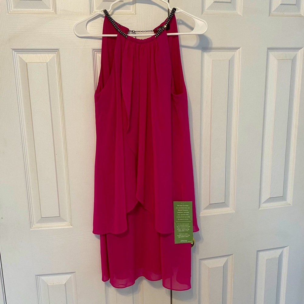 NWT Pink Halter Dress